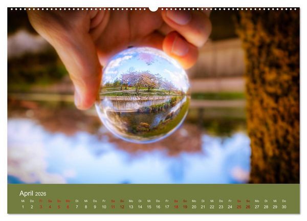 Produktbild: Bezauberndes M&uuml;nchen - Die bayrische Landeshauptstadt und ihr Umland. (Wandkalender 2026 DIN A2 quer), CALVENDO Monatskalender