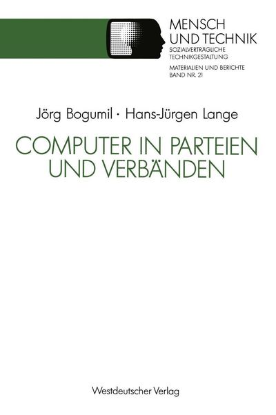Produktbild: Computer in Parteien und Verb&auml;nden