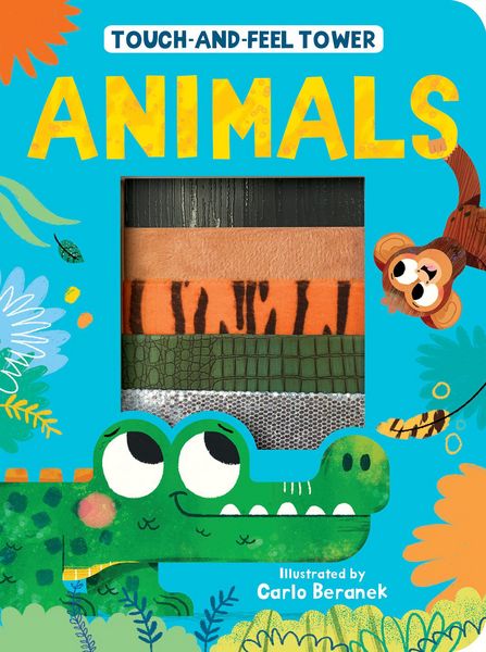 Produktbild: Hegarty, P: Touch-and-Feel Tower Animals