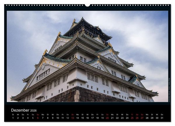 Produktbild: Japan (Wandkalender 2026 DIN A2 quer), CALVENDO Monatskalender