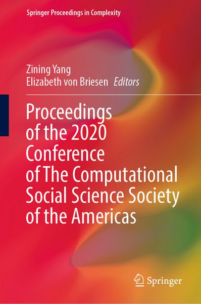 Produktbild: Proceedings of the 2020 Conference of The Computational Social Science Society of the Americas