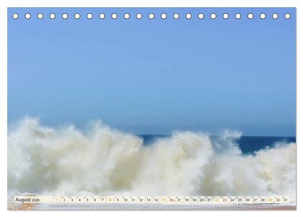 Produktbild: Kalender - selbst gestalten, Fotos selbst einkleben (Tischkalender 2026 DIN A5 quer), CALVENDO Monatskalender