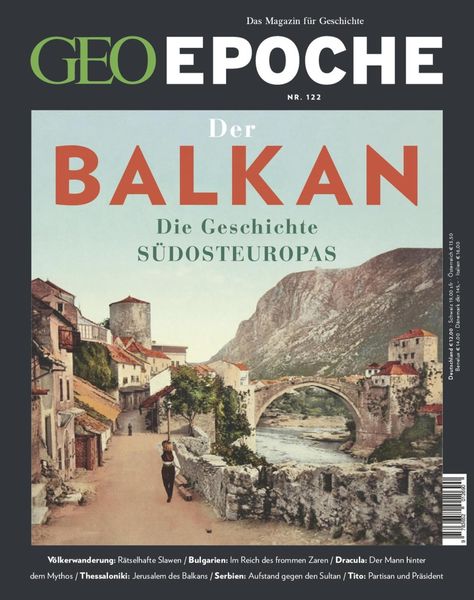 Produktbild: GEO Epoche 122/2023 - Der Balkan
