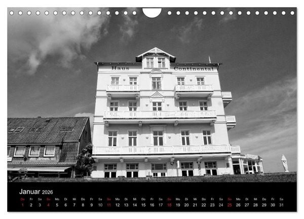 Produktbild: Willkommen in Cuxhaven (Wandkalender 2026 DIN A4 quer), CALVENDO Monatskalender