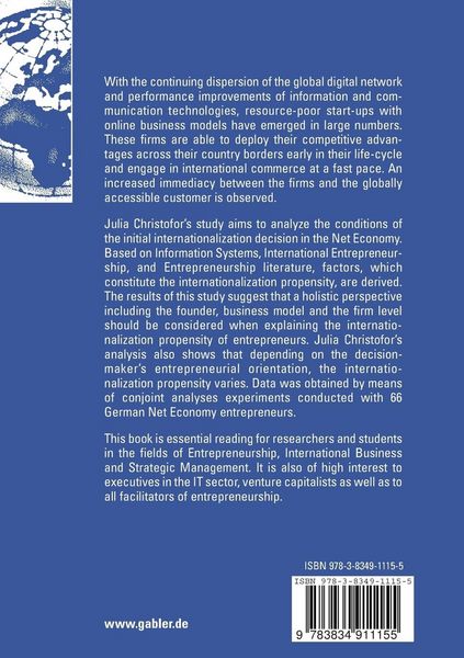 Produktbild: Antecedents of Venture Firms&rsquo; Internationalization