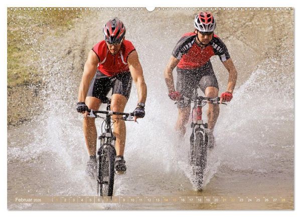 Produktbild: Mountainbike: &Uuml;ber Stock und Stein (hochwertiger Premium Wandkalender 2026 DIN A2 quer), Kunstdruck in Hochglanz