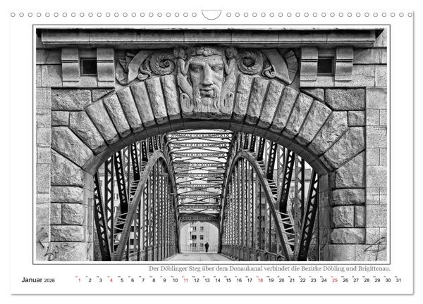 Produktbild: Wien auf den zweiten Blick (Wandkalender 2026 DIN A3 quer), CALVENDO Monatskalender