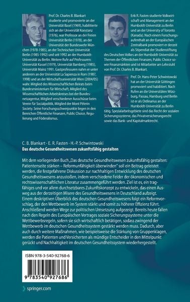 Produktbild: Das deutsche Gesundheitswesen zukunftsf&auml;hig gestalten