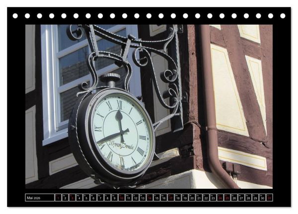 Produktbild: Zeit-Anzeige (Tischkalender 2026 DIN A5 quer), CALVENDO Monatskalender
