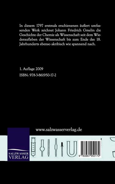 Produktbild: Geschichte der Chemie