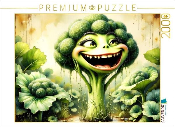 CALVENDO Puzzle Die coolste Locke im Beet | 2000 Teile Lege-Größe 90x67cm Foto-Puzzle für glückliche Stunden
