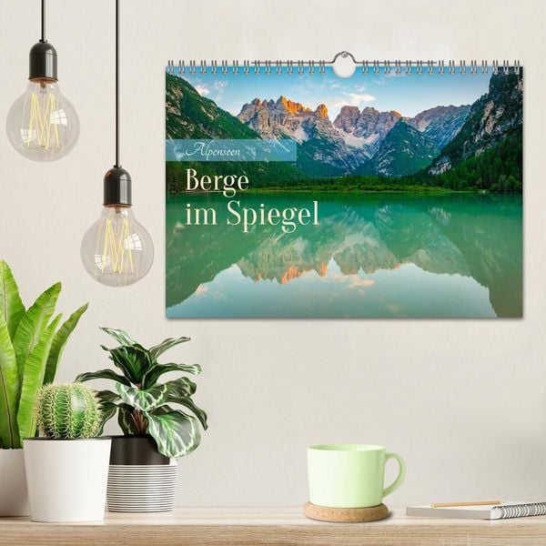Produktbild: Alpenseen - Berge im Spiegel (Wandkalender 2027 DIN A4 quer), CALVENDO Monatskalender
