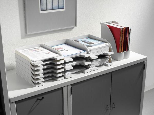 Produktbild: Briefkorb Leitz grau