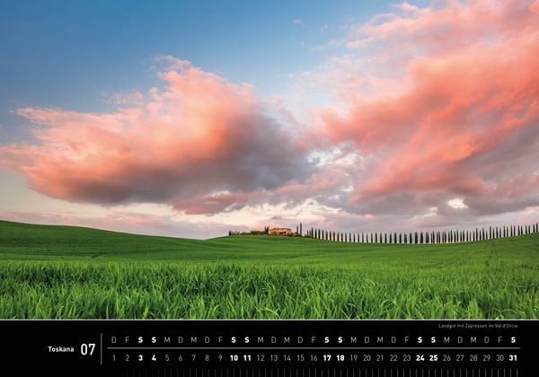 Produktbild: Toskana Premiumkalender 2027
