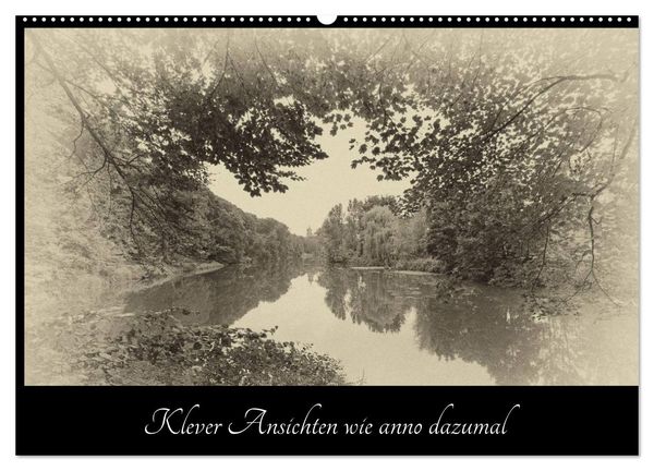 Produktbild: Klever Ansichten wie anno dazumal (Wandkalender 2026 DIN A2 quer), CALVENDO Monatskalender