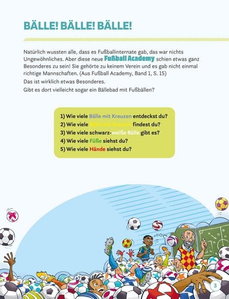 Produktbild: Fu&szlig;ball Academy: Das gro&szlig;e Fu&szlig;ball-R&auml;tselbuch