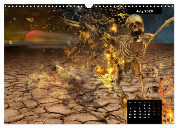 Produktbild: Dray's Re-Masters (Wall Calendar 2026 DIN A3 landscape), CALVENDO 12 Month Wall Calendar