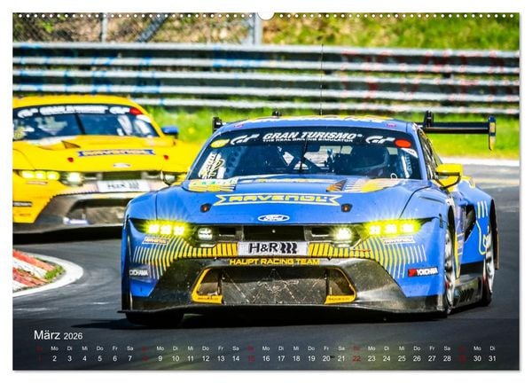 Produktbild: N&uuml;rburgring Langstreckenmeisterschaft (hochwertiger Premium Wandkalender 2026 DIN A2 quer), Kunstdruck in Hochglanz