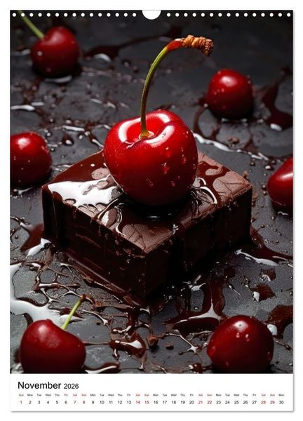 Produktbild: Choco Delight (Wall Calendar 2026 DIN A3 portrait), CALVENDO 12 Month Wall Calendar
