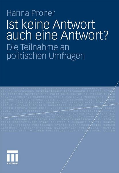 Produktbild: Ist keine Antwort auch eine Antwort?