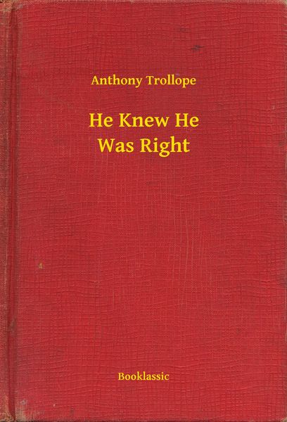 Produktbild: He Knew He Was Right