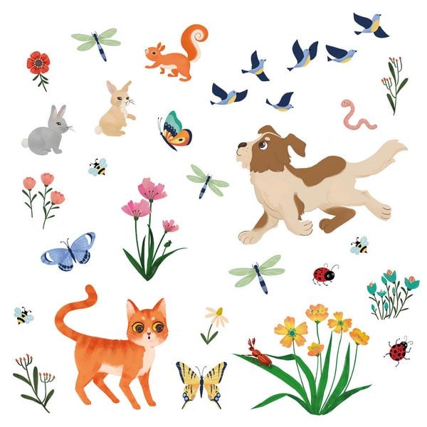 Produktbild: Stickerheft Katze Schlecki