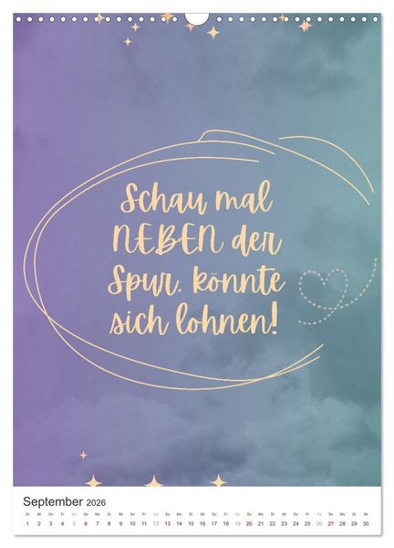 Produktbild: Freudvoll durchs Jahr! (Wandkalender 2026 DIN A3 hoch), CALVENDO Monatskalender