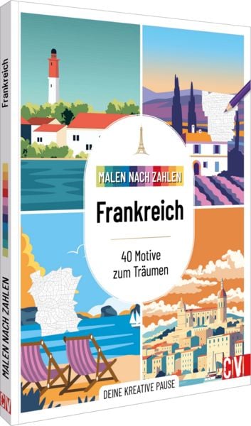 Produktbild: Malen nach Zahlen: Frankreich