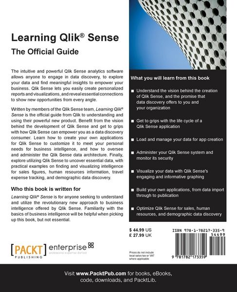 Produktbild: Learning Qlik&reg; Sense