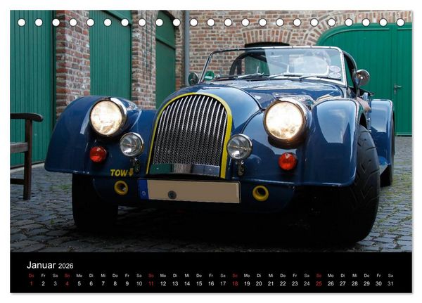 Produktbild: Morgan... der letzte seiner Art (Tischkalender 2026 DIN A5 quer), CALVENDO Monatskalender