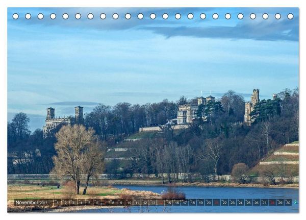 Produktbild: Dresden, ein Jahr an der Elbe (Tischkalender 2027 DIN A5 quer), CALVENDO Monatskalender