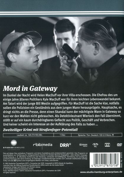 Produktbild: Mord in Gateway (DDR TV-Archiv)