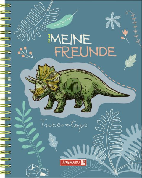 Produktbild: Brunnen Freundebuch Dinosaurier