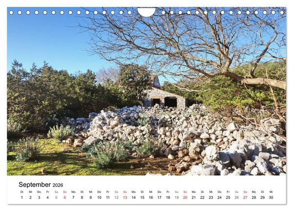 Produktbild: Kroatiens Inselzauber, Cres (Wandkalender 2026 DIN A4 quer), CALVENDO Monatskalender