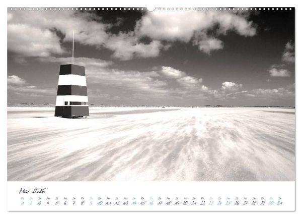 Produktbild: Meeresbilder - Nordsee-Impressionen (hochwertiger Premium Wandkalender 2026 DIN A2 quer), Kunstdruck in Hochglanz