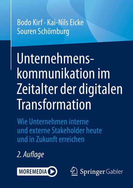 Produktbild: Unternehmenskommunikation im Zeitalter der digitalen Transformation