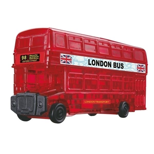 Jeruel Industrial - Crystal Puzzle - London Bus, 53 Teile