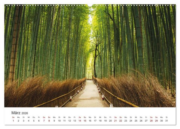 Produktbild: Japanischer Herbst und Laub (Wandkalender 2026 DIN A2 quer), CALVENDO Monatskalender