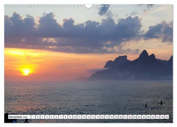 Produktbild: Buntes Brasilien (Wandkalender 2026 DIN A3 quer), CALVENDO Monatskalender