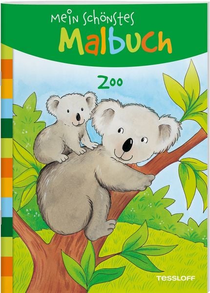 Produktbild: Mein sch&ouml;nstes Malbuch. Zoo