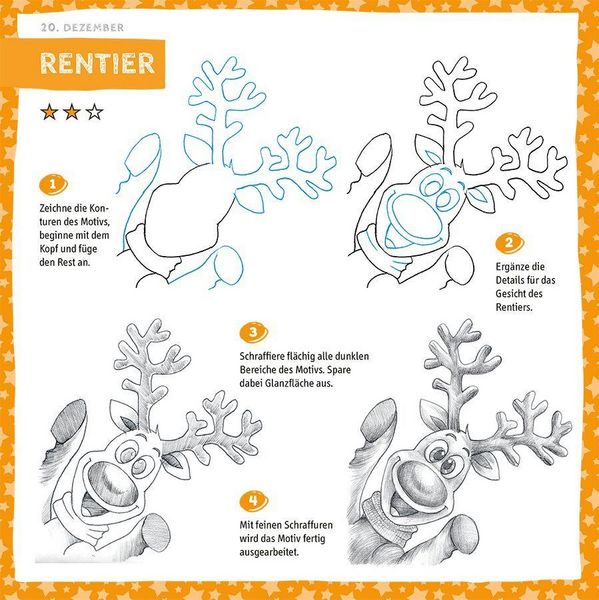 Produktbild: Die Kunst des Zeichnens f&uuml;r Kinder Adventskalender