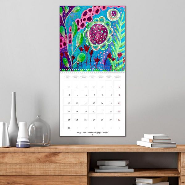Produktbild: Garden Of Joy 2027 (Wall Calendar 2027 12 &times; 12 Inch) CALVENDO 12 Month Wall Calendar