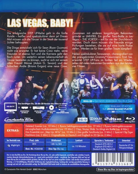 Produktbild: Step Up - All In (inkl. 2D-Version)