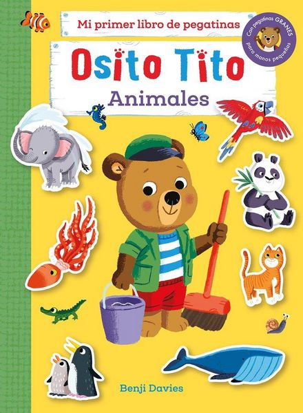 Produktbild: Osito Tito. Mi primer libro de pegatinas. Animales