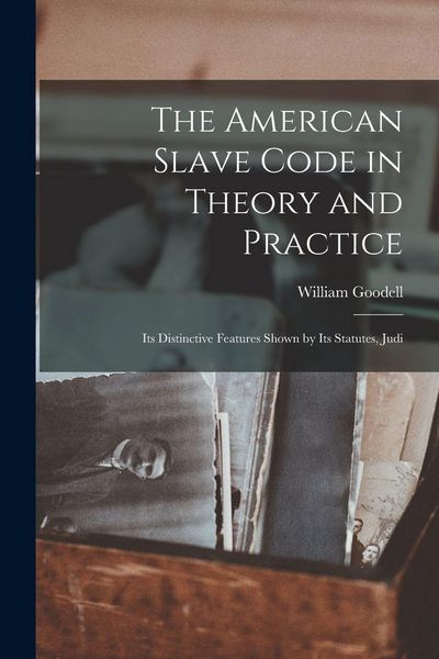 Produktbild: The American Slave Code in Theory and Practice