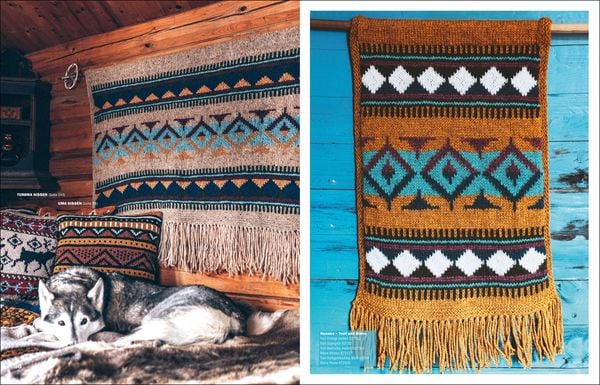 Einfach nordisch stricken – Decken, Kissen & Co.