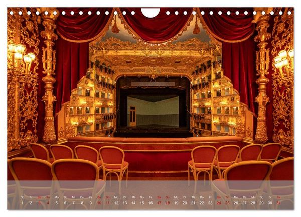 Produktbild: Teatro La Fenice (Wandkalender 2026 DIN A4 quer), CALVENDO Monatskalender