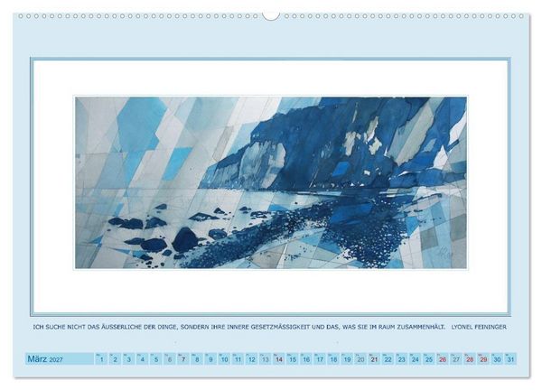 Produktbild: Licht und Linie (Wandkalender 2027 DIN A2 quer), CALVENDO Monatskalender
