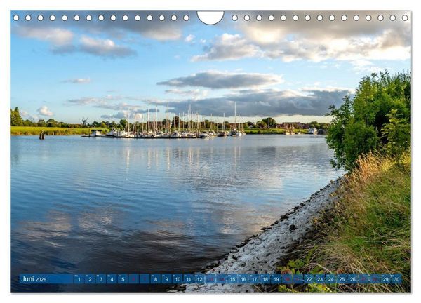 Produktbild: Greetsiel, die ostfriesische Perle und seine Umgebung (Wandkalender 2026 DIN A4 quer), CALVENDO Monatskalender