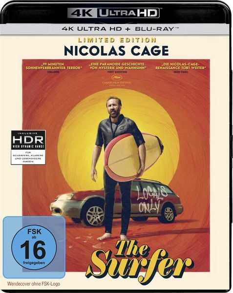 Produktbild: The Surfer LTD. - 4K HDR 2-Disc Limited Edition LTD. (4K Ultra HD) (+ Blu-ray)